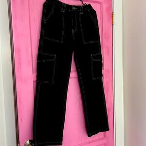 BDG URBAN OUTFITTERS SKATE PANT - BLACK PANT